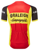 Ti Raleigh cycling Jersey in red, yellow and black