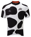 Cycling Jersey in Funky Cow pattern