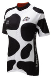 Cycling Jersey in Funky Cow pattern