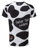 Running Top in cow print