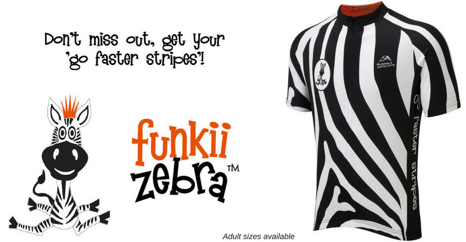 Funkii Zebra Cycle Jersey