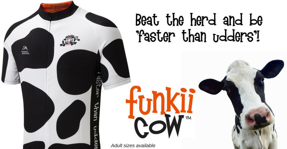 Funkii Cow Cycle Jersey